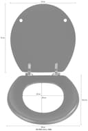 WENKO WC-Sitz Prima | Schwarz 5