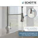 Schütte Spültischarmatur Cornwall | Silber 2