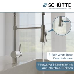 Schütte Spültischarmatur Cornwall | Silber