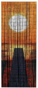 Maximex Türvorhang Sonnenuntergang | Mehrfarbig