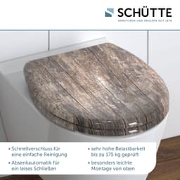 Schütte WC-Sitz Old Wood | Holztöne