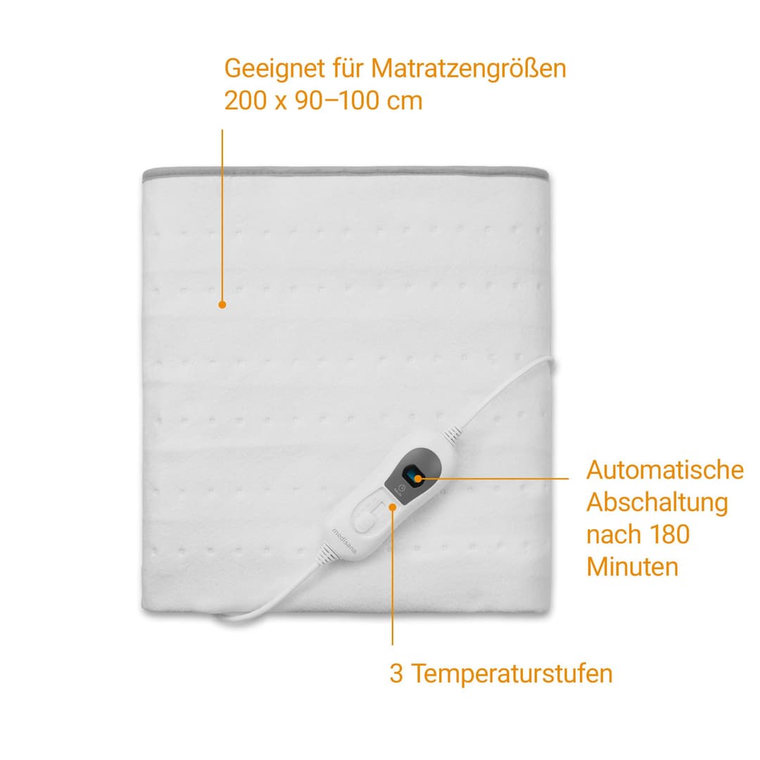 medisana HU 666 Wärmeunterbett | Weiß