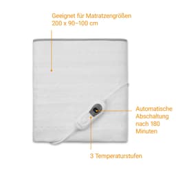 medisana HU 666 Wärmeunterbett | Weiß