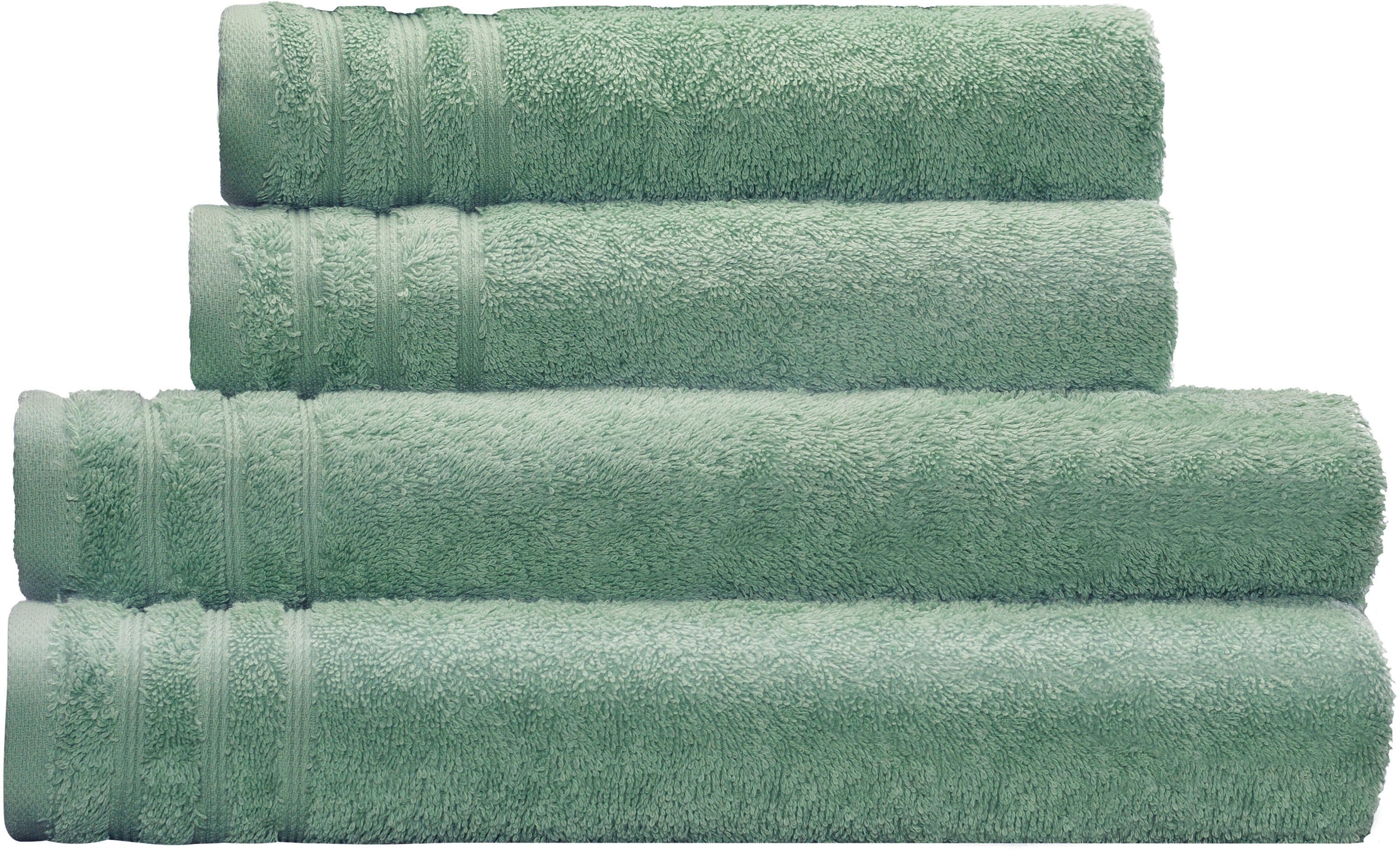 Kleine Wolke Handtuch Set Royal | Grün