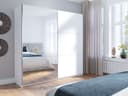 Home affaire Schwebetürenschrank Kleiderschrank Fresno | Weiß 5