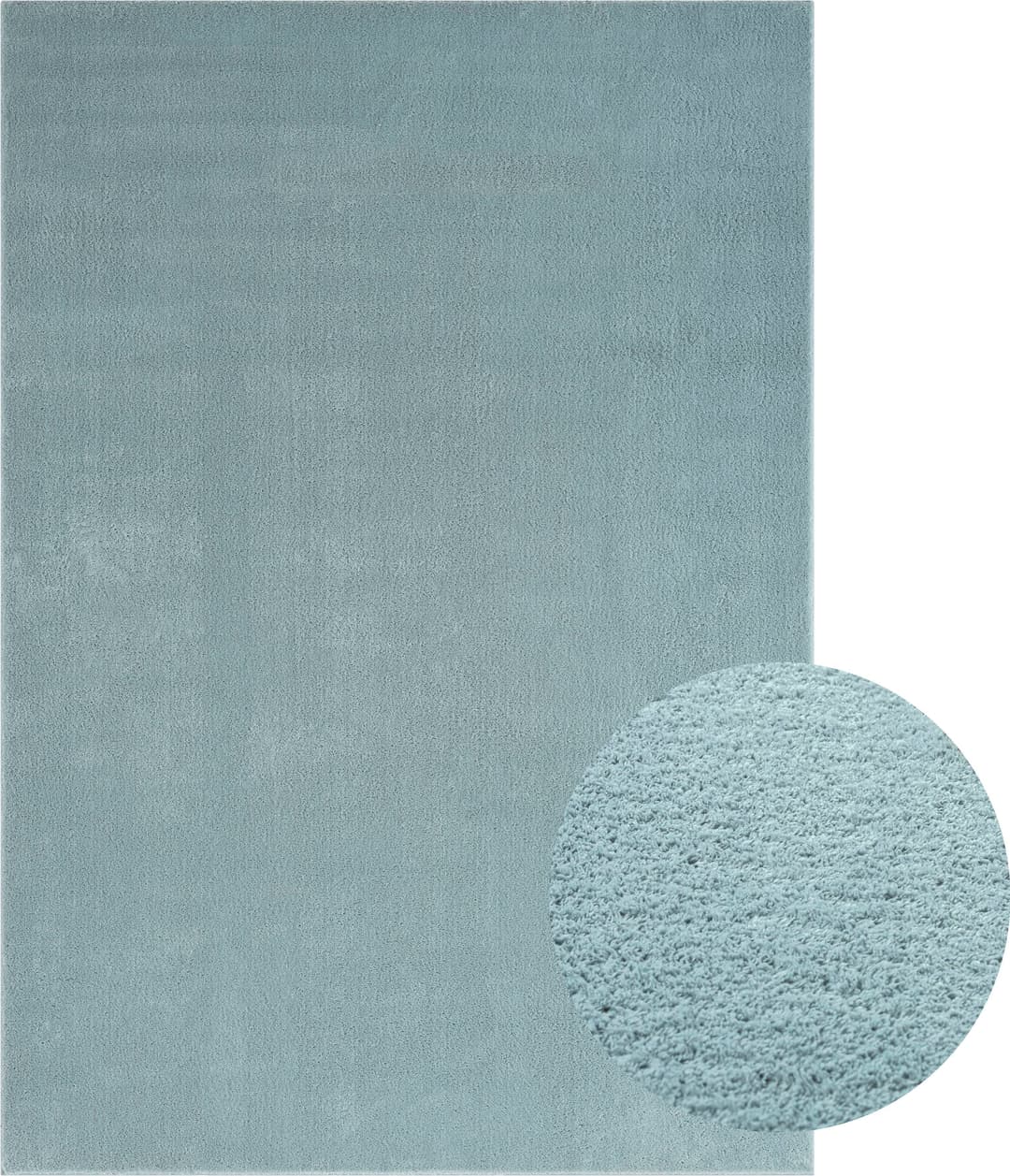 merinos Teppich Loft 37 | Blau
