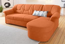 DOMO collection Ecksofa Sarafina | Terrakotta