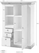Home affaire Highboard Cremona | Holztöne 5