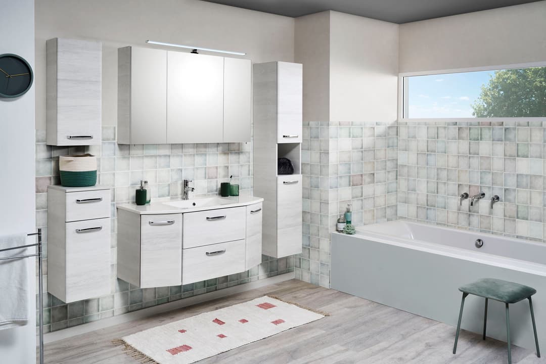 Saphir Quickset 936 Waschtisch | Weiß