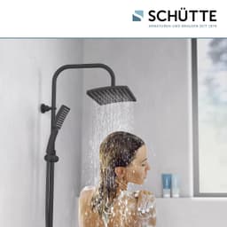 Schütte Brausegarnitur Mallorca | Schwarz
