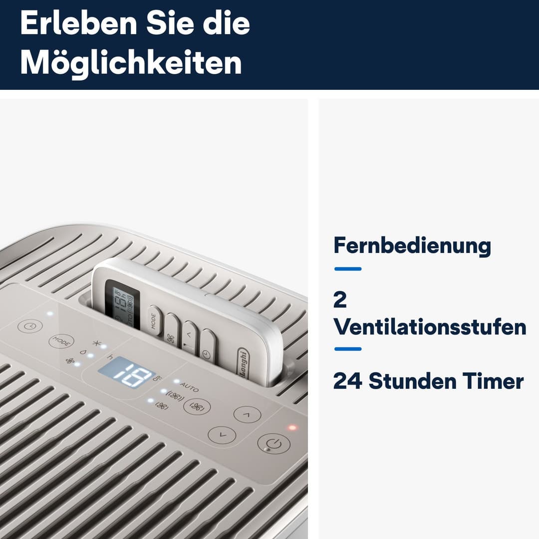 De'Longhi Klimagerät PINGUINO Compact ES72 | Weiß