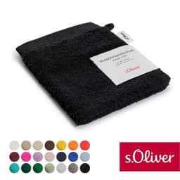 s.Oliver Waschhandschuh | Schwarz
