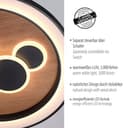 Paul Neuhaus Deckenleuchte ELIZA | Holztöne 3