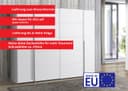 FORTE Kleiderschrank Narago | Weiß 4
