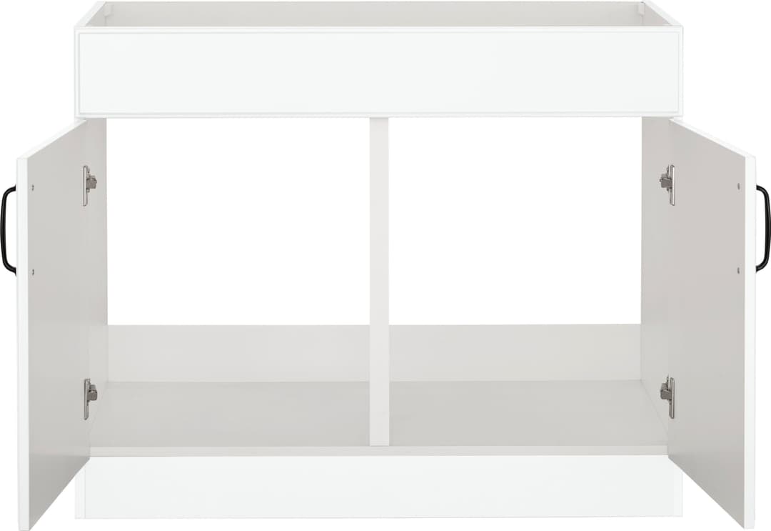 wiho Küchen Spülenschrank Erla | Weiß