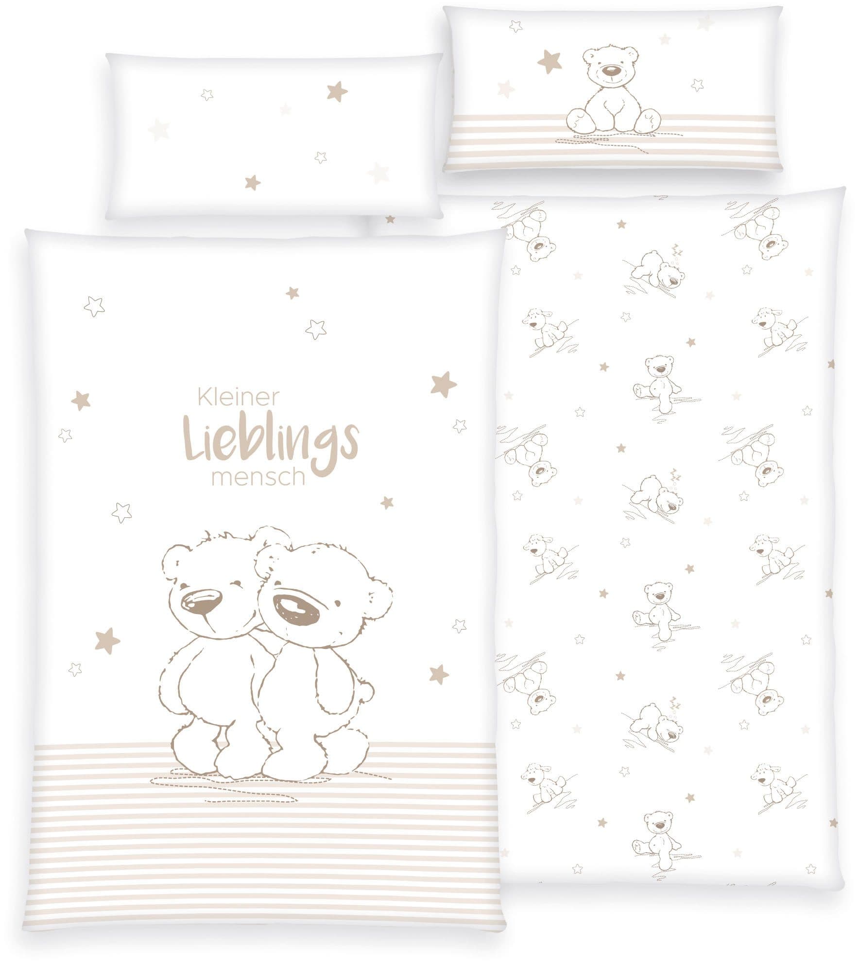OTTO home Kinderbettwäsche Kleiner Liebling | Beige