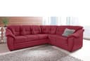 sit&more Ecksofa Savona L-Form | Rot