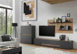 Home affaire Lowboard City/Giron | Grau