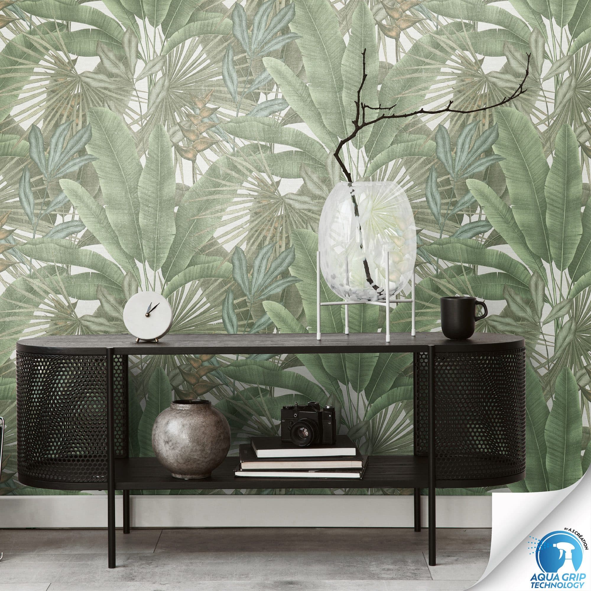 living walls Vliestapete DesignDrop | Grün