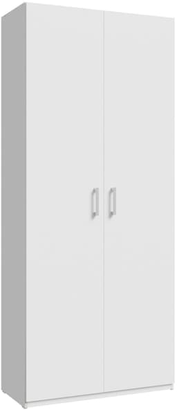 FORTE Kleiderschrank | Weiß