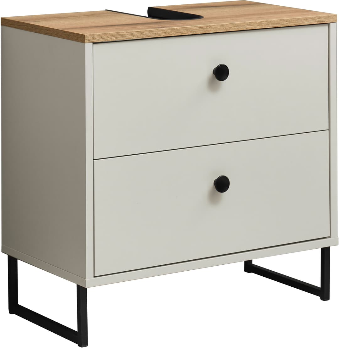 BASIC by Balculina Linea Waschbeckenunterschrank | Grau