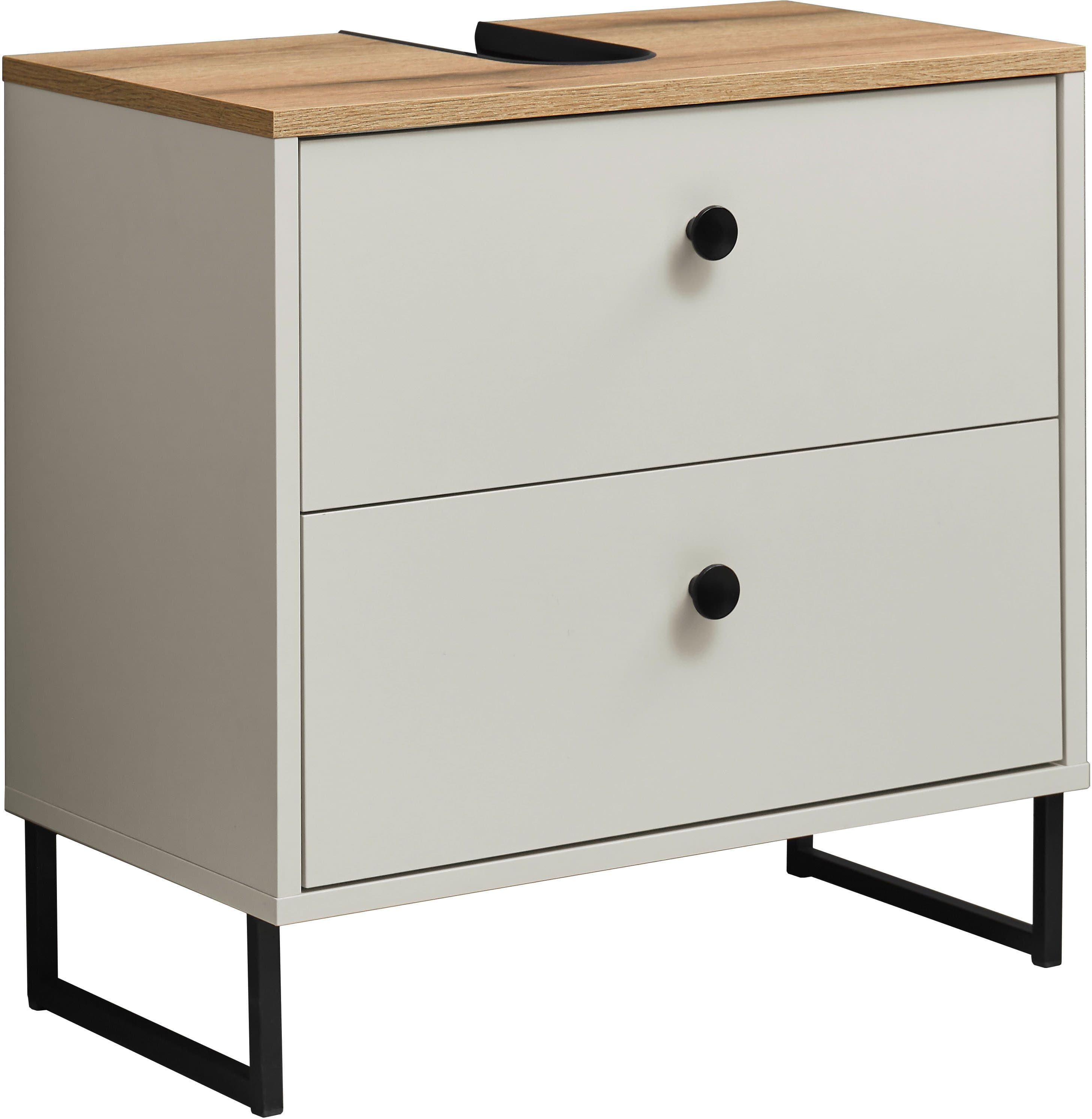 BASIC by Balculina Linea Waschbeckenunterschrank | Grau