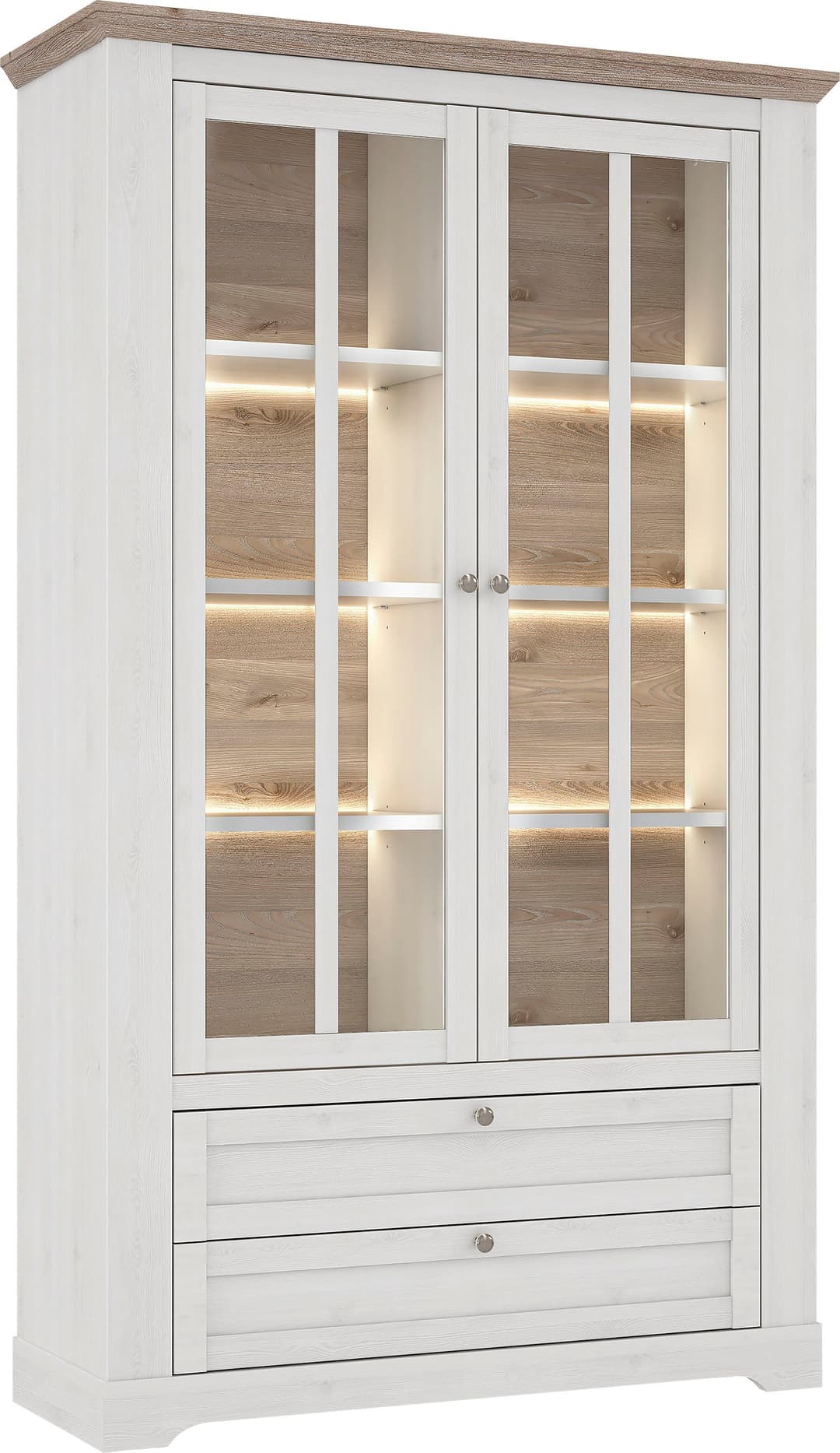 FORTE Vitrine Iloppa | Weiß