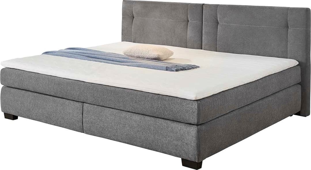 Jockenhöfer Gruppe Boxspringbett Family | Grau
