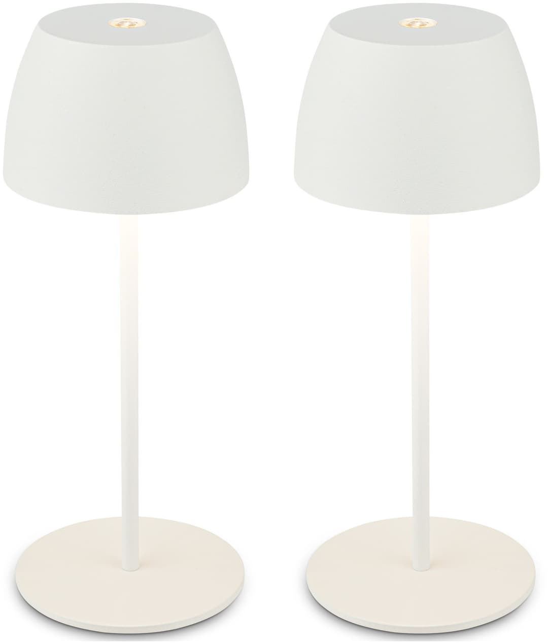 Briloner Leuchten LED Außen-Tischleuchte SERINA MINI | Weiß