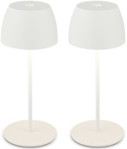 Briloner Leuchten LED Außen-Tischleuchte SERINA MINI | Weiß