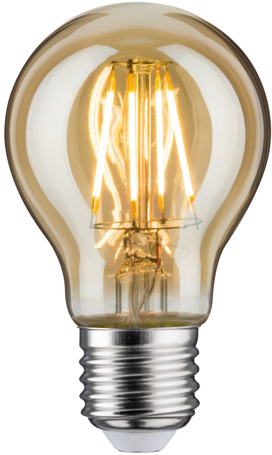 Paulmann LED-Leuchtmittel 3er Set 4,7 W AGL E27 gold | Gold