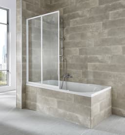 welltime Badewannenaufsatz Nassau | Weiß