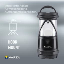 VARTA Laterne Indestructible L30 Pro COB LED | Schwarz