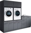 Laundreezy Mehrzweckschrank-Set | Schwarz