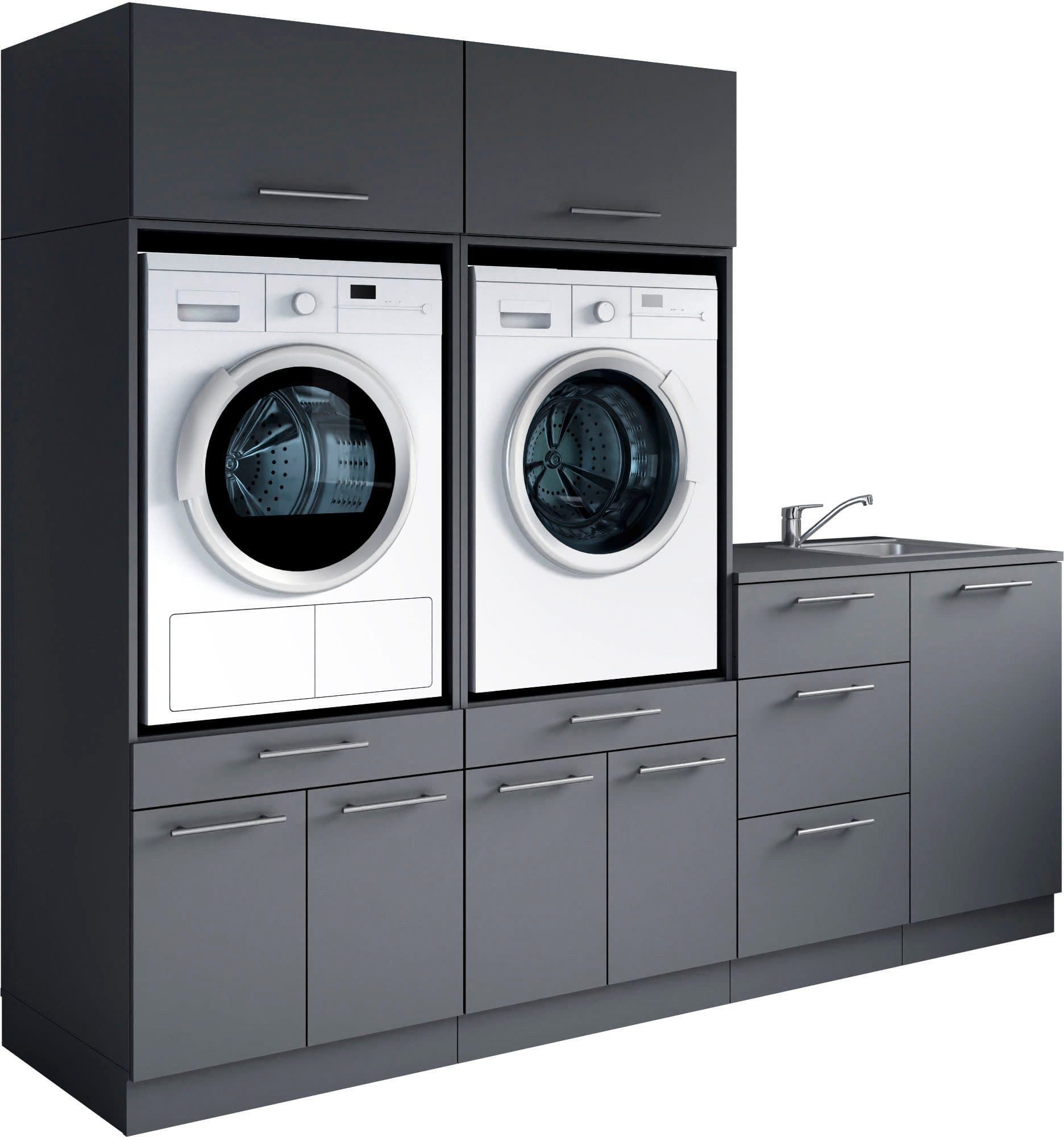 Laundreezy Mehrzweckschrank-Set | Schwarz
