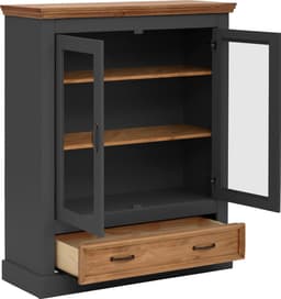 OTTO home Vitrine Selma Highboard | Grau