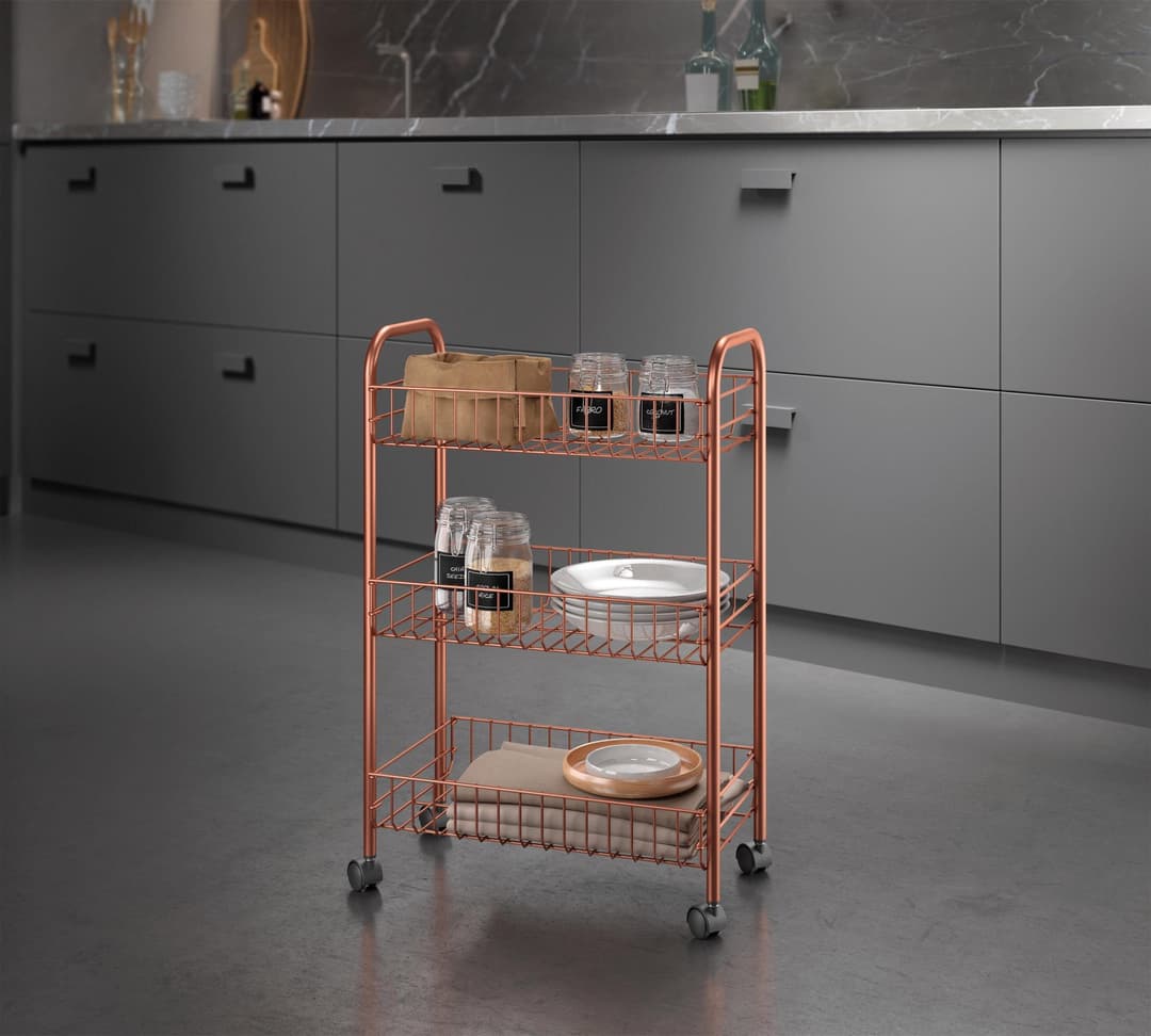 Metaltex Rollwagen Lugano | Kupfer