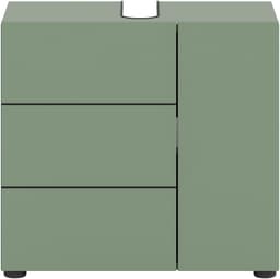 welltime Waschbeckenunterschrank BIEL | Grün