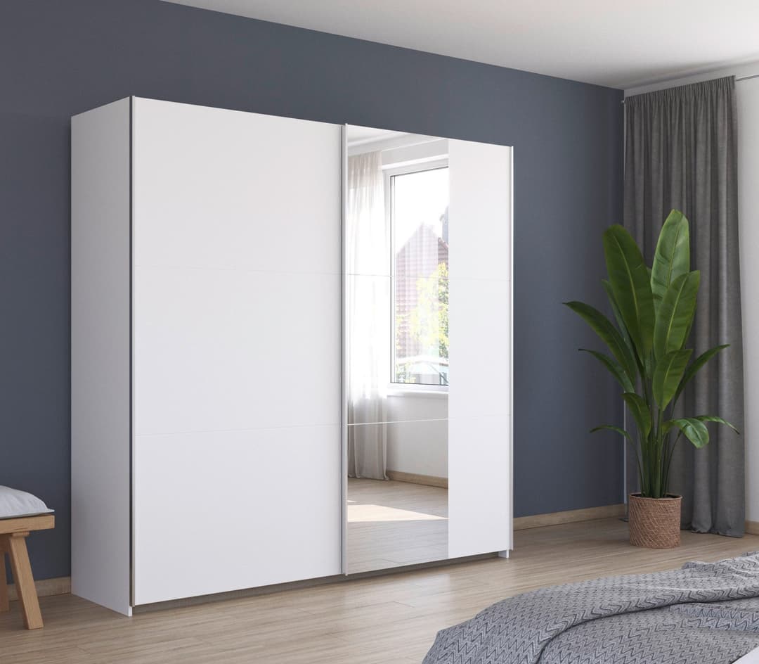 rauch Schwebetürenschrank AURELIO | Weiß