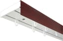 SN DECO GROUP Gardinenschiene Vorhangschiene SH | Weiß