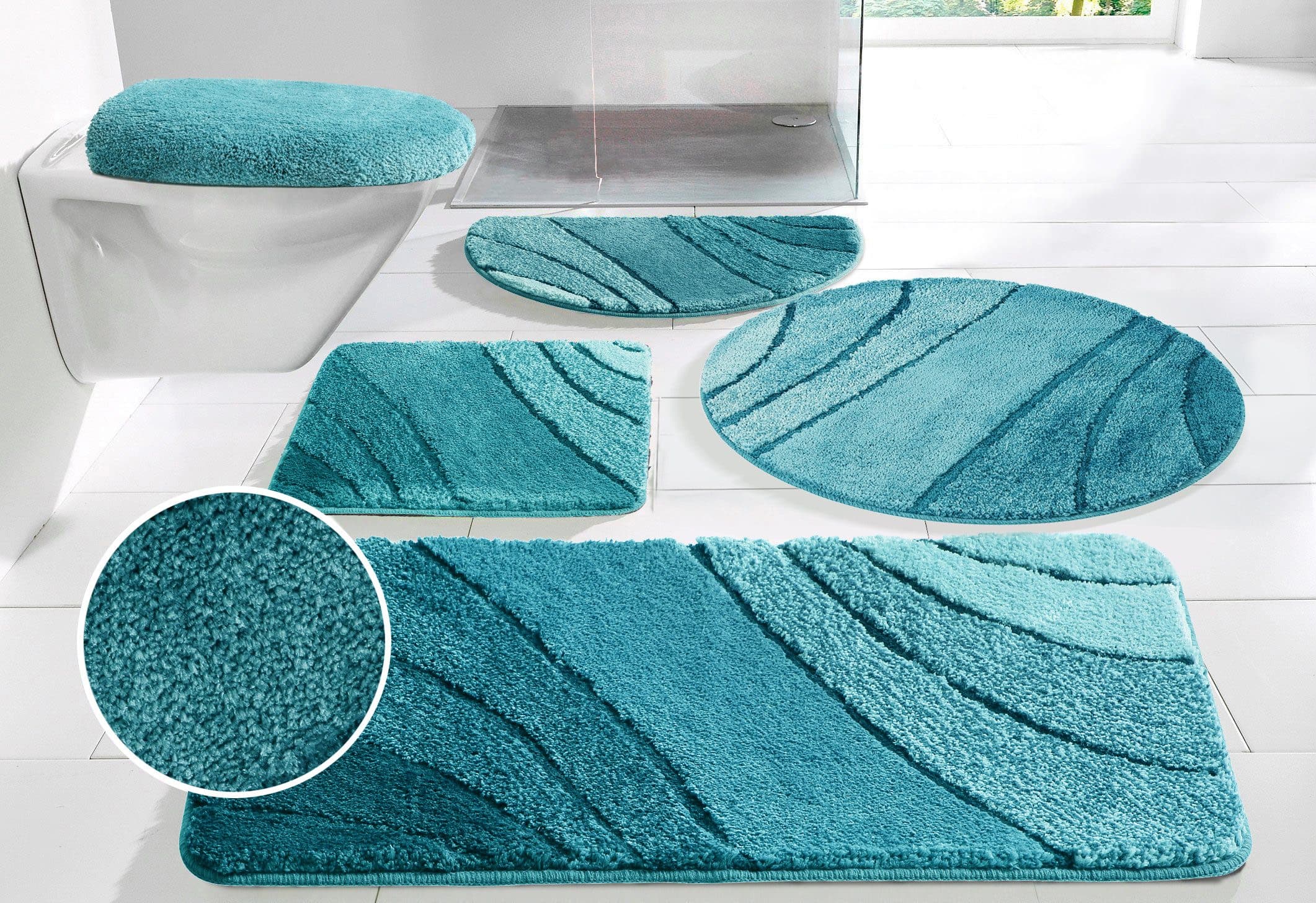 OTTO home Badematte Josie | Türkis