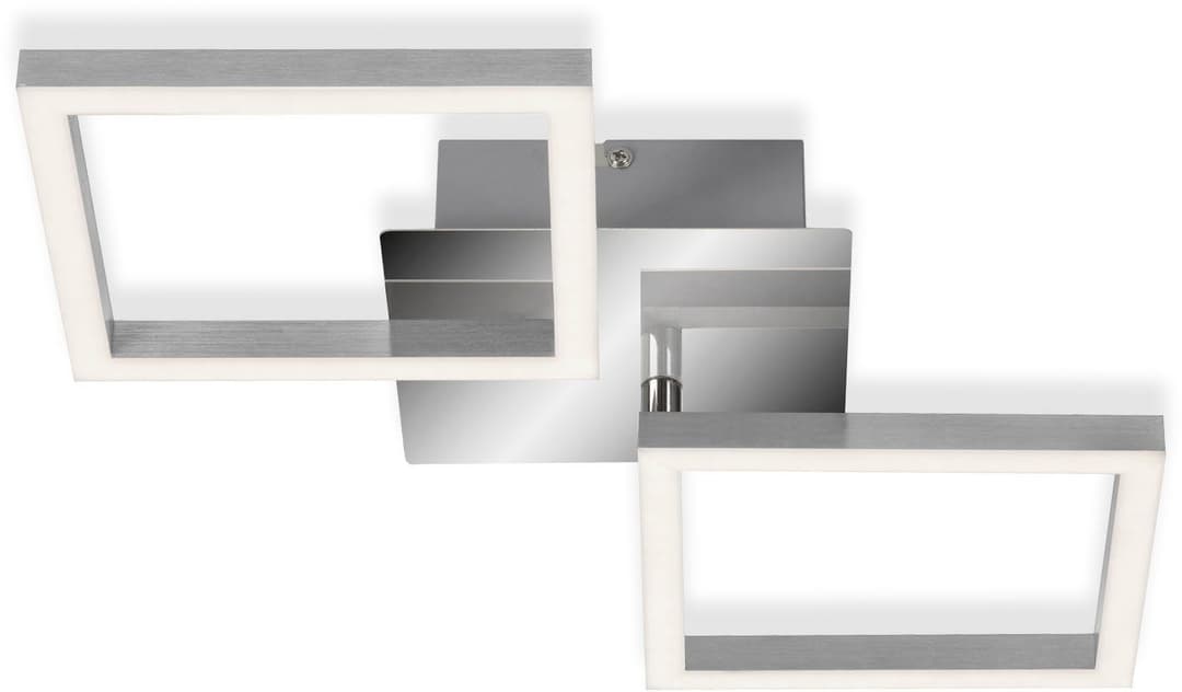 Briloner Leuchten LED Deckenleuchte 3207018 FRAME | Silber