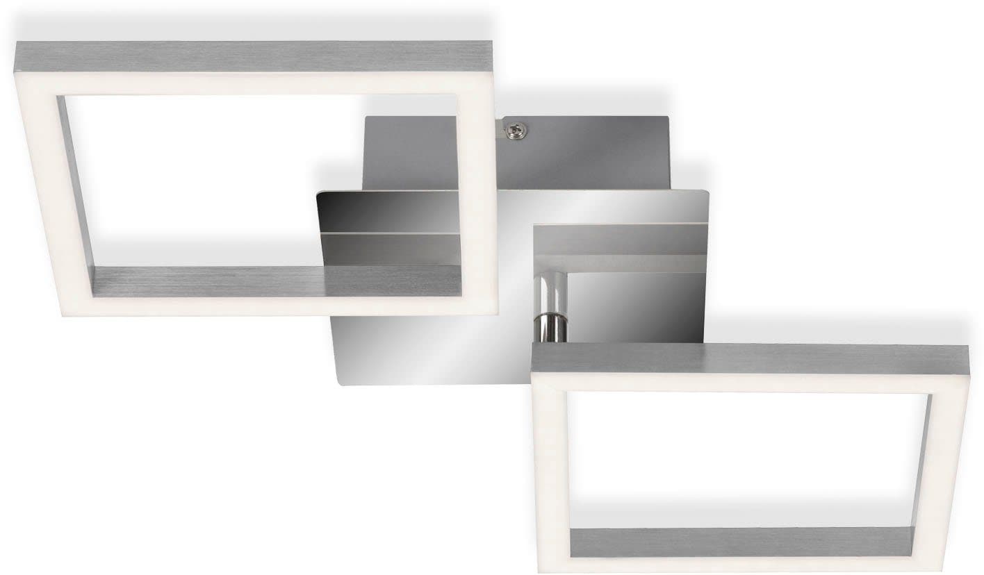 Briloner Leuchten LED Deckenleuchte 3207018 FRAME | Silber