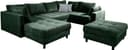 COLLECTION AB Wohnlandschaft Toni U-Form | Grün 5
