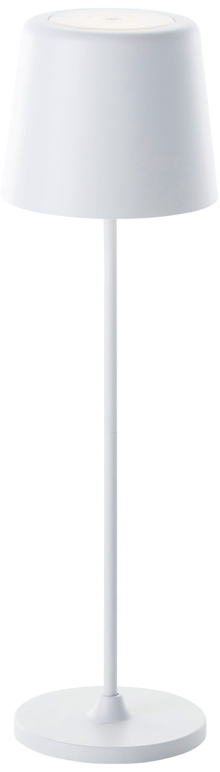 Brilliant LED Tischleuchte Kaami | Weiß