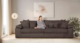 Home affaire Big-Sofa Soft&Cosy XXL | Braun