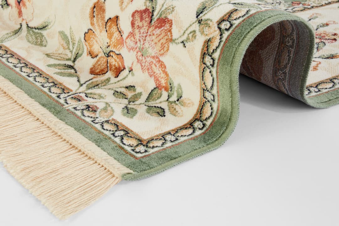 HANSE Home Teppich Orient Flowers | Grün