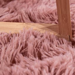 Paco Home Hochflor-Teppich Silky 591 | Rosa