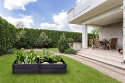 KHW Hochbeet Demeter L | Schwarz