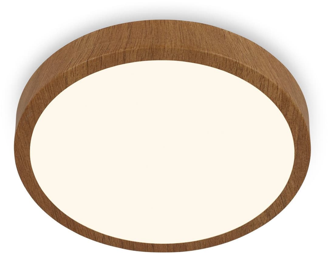 Briloner Leuchten Deckenleuchte RUNA WOOD | Holztöne